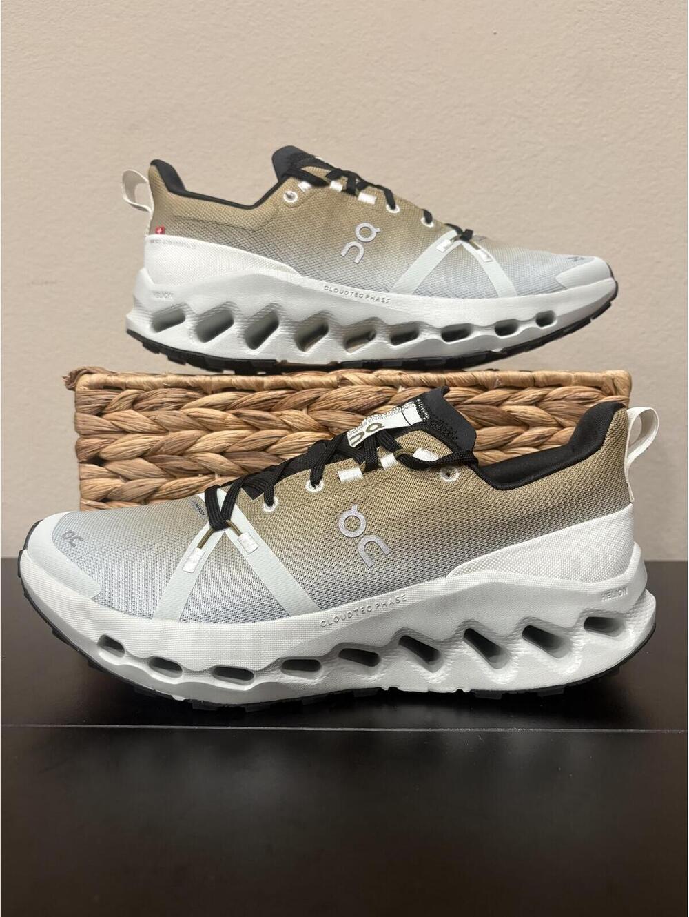 Size 10 - On Running Women’s Cloudsurfer Trail Waterproof “Safari Mineral”
